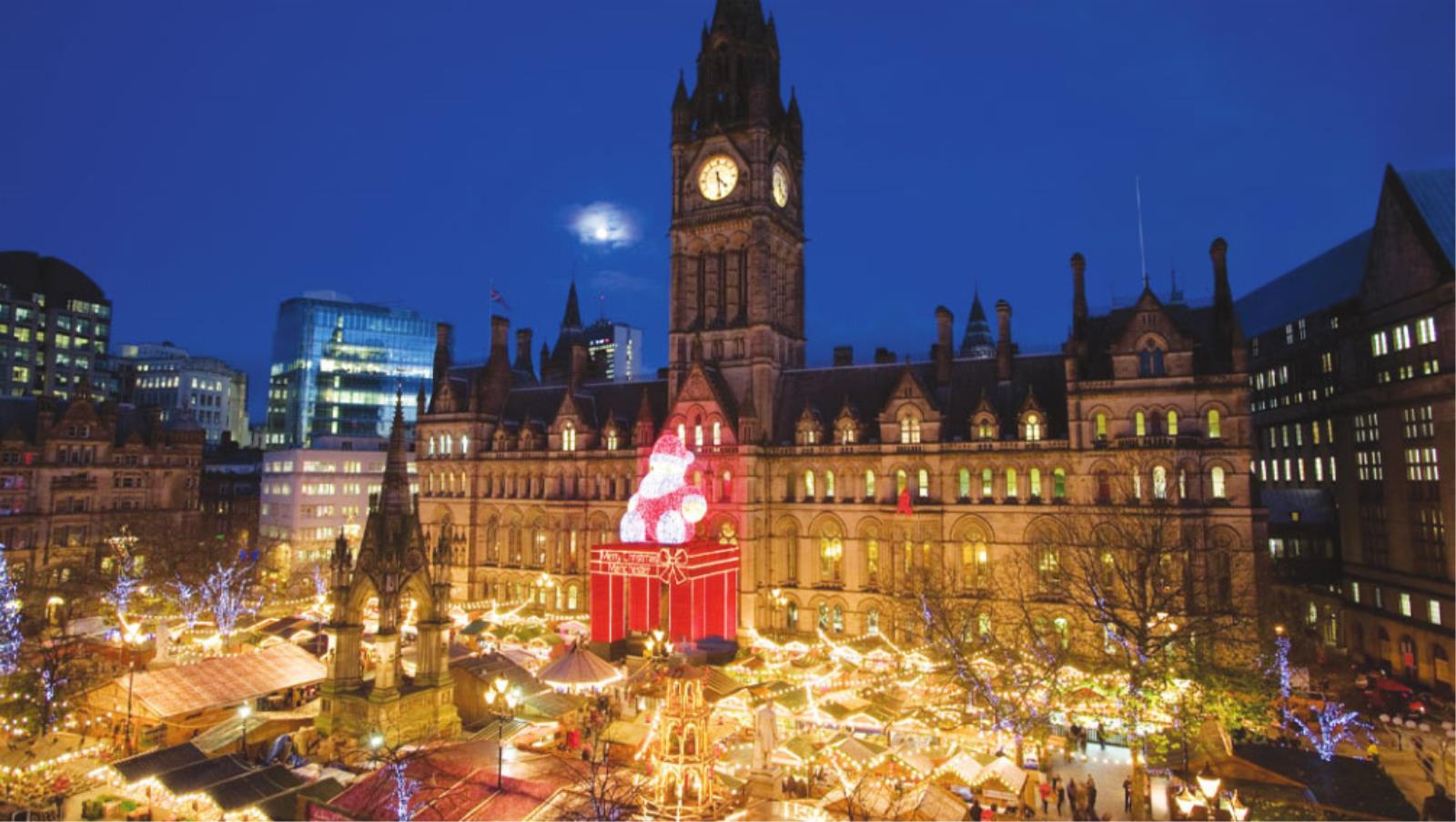 Manchester Christmas Markets 13 - 15 Nov 2026 Tours by Celtic Travel Holidays Wales