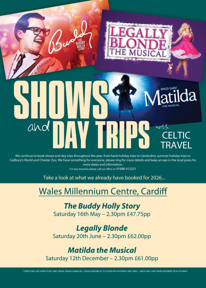 Shows and Day Trips by Celtic Travel