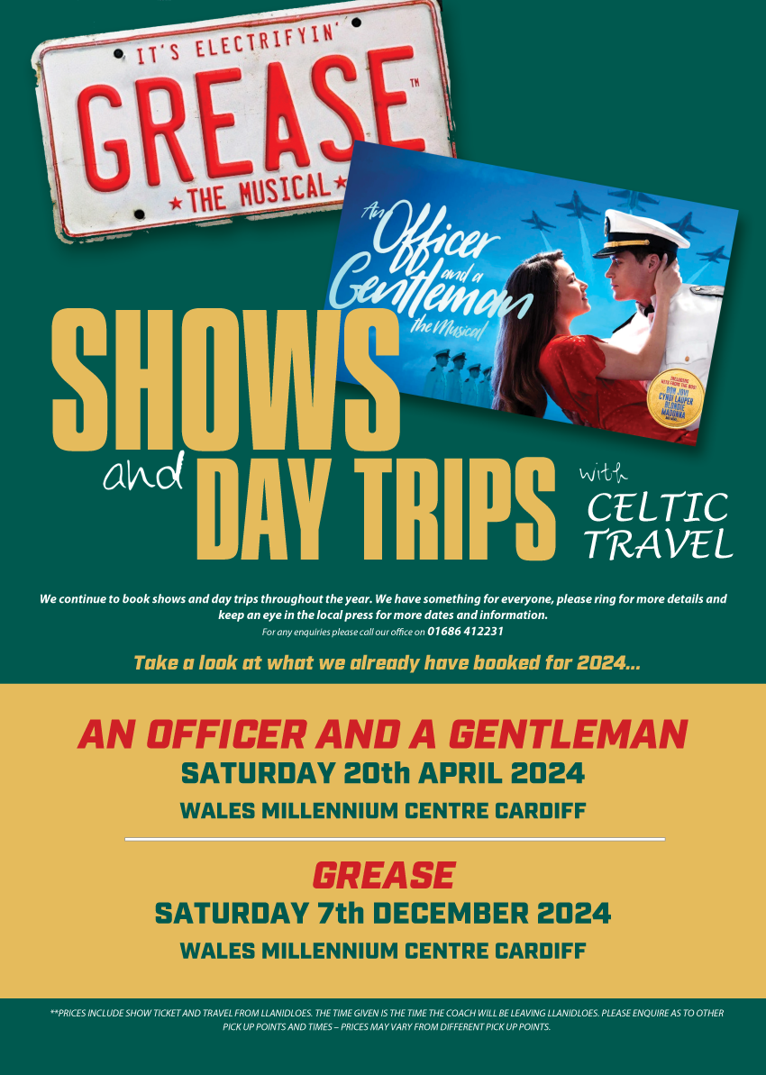 Shows and Day Trips by Celtic Travel